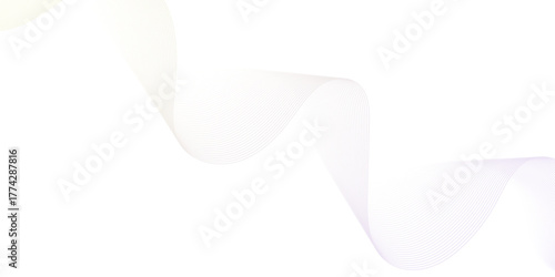Vector gradient colorful flow smooth wave energy stripe business liner texture design. abstract sound makes the gray wave the focal element. The green transparent background	
