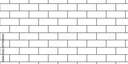 Urban abstract pavement floor and wall white structure structure brick wall row wallpaper texture design.	