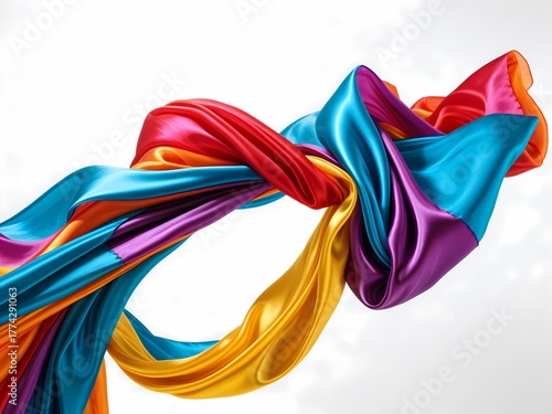 Rich Silk Fabric in Vibrant Colors