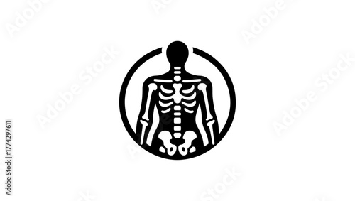 osteoporosis minimal black and white logo vector icon, orthopedic svg, pelvis svg, orthopedic vector, orthopedic logo black and white, hip bone svg, orthopedic icon free, femur bone icon, hip bone ico