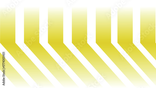 Vector business concept banner with yellow and white striped abstract background and blank space for chart or graph design