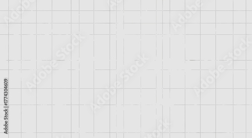 Simple White Grid Paper Texture Background Seamless Pattern For Design Projects And Education