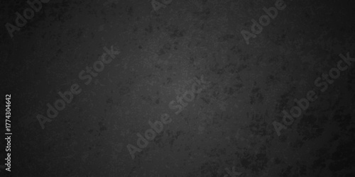 Dark black grunge wall charcoal colors texture backdrop background. Black Board Texture or Background. abstract grey color design are light with white gradient background. Old wall texture cement.	
