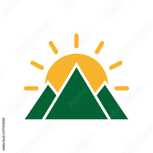 camping in the mountains