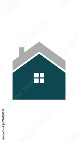 house icon isolated on white