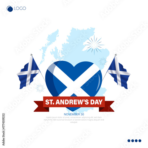 St. Andrew’s Day, celebrated on November 30th, honors Saint Andrew, the patron saint of Scotland.