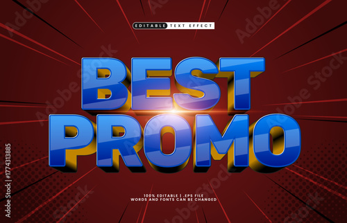 best promo editable sale text effect for promotion and advertising