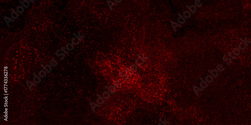 Dark red stone wall grunge backdrop texture background. stone marble wall concrete texture horror dark concept in backdrop. empty red anthracite wall grunge textured concrete background.