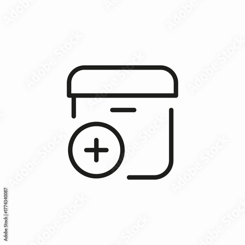 add remove calendar icon sign vector