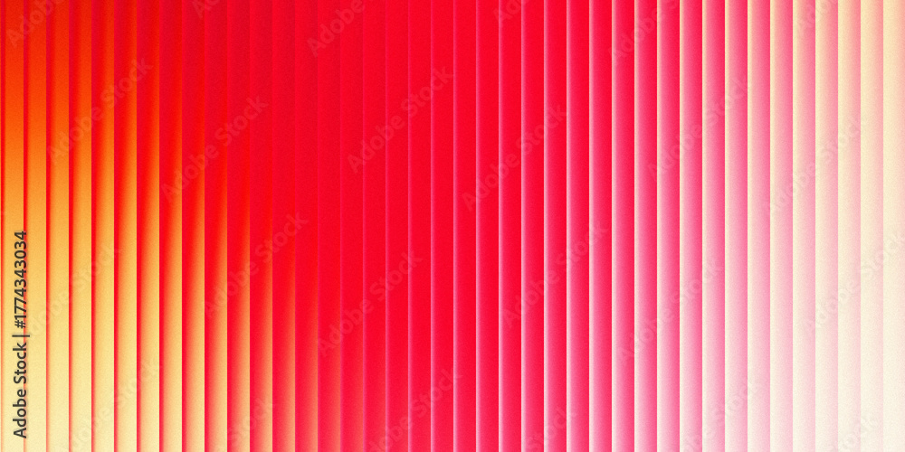 Obraz premium Vibrant gradient of warm colors with smooth transition from yellow to red