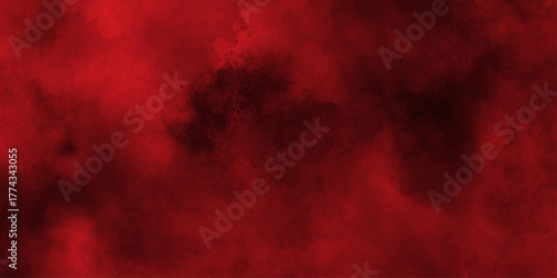 Abstract black and red fantasy watercolor background abstract fire flame grunge texture background .Old vintage grunge pattern distressed bright red paper .decorative pattern background