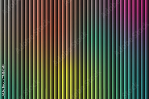 Vibrant Gradient Stripes Vertical Background with Dark Shadows