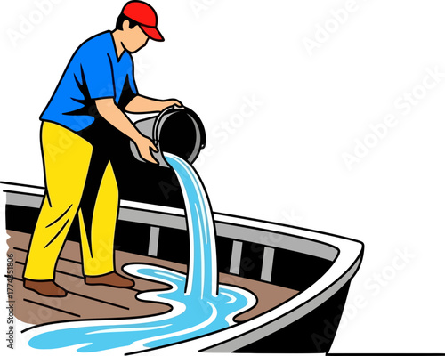 maritime custodian ensures vessels purity, diligently managing essential liquids