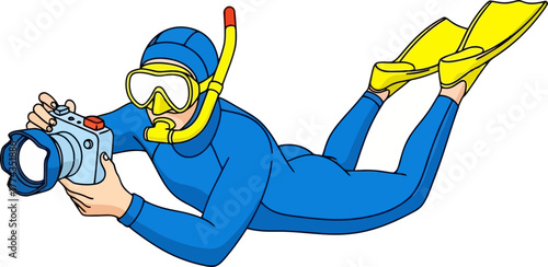 deep blue lens capturing marine wonders with precision and passion