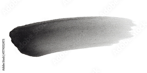 Black and Gray Watercolor Brush Stroke Texture