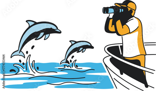 blue horizon joyful observer captures wild dolphins exhilarating oceanic ballet