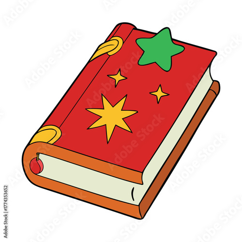 A magical Christmas book filled with wonder, glowing pages, and festive tales. It captures the spirit of the holidays with sparkling magic and heartwarming joy.
