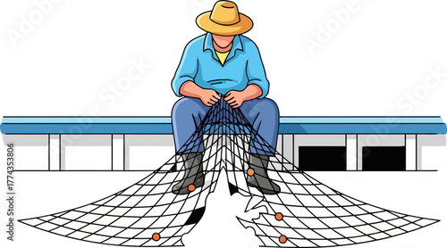 the weaver of waters patience in every mended knot