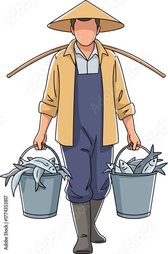 coastal livelihood fishermans daily catch sustains local community