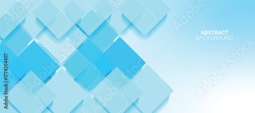 Abstract white medical sign pattern with medicine and science concept background. Geometric medical cross horizontal banner.