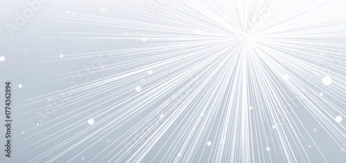 Abstract white lines diagonal on white background. Hi speed lines movement.