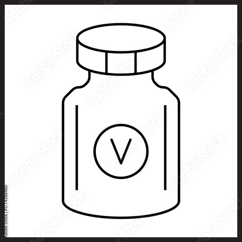 Vitamin icon desigbn