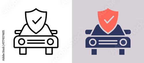 Car Insurance whitegrey icon