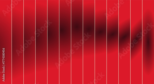 Abstract red vertical stripes with pixelated texture and subtle gradient