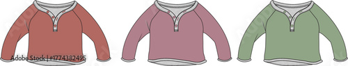 Colorful Henley Shirt Collection Wardrobe Essentials for Every Style