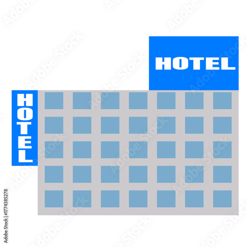 シンプルなホテル