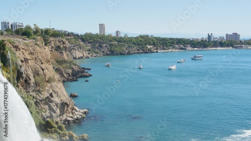 A perfect clip for promoting travel to the Turkish Riviera or Mediterranean holidays.