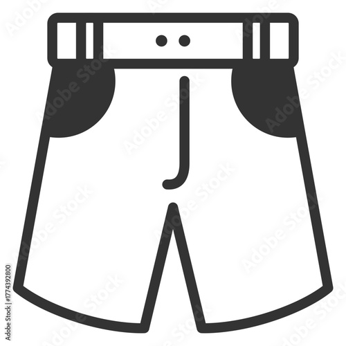 Short pants icon