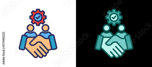 Employee Onboarding twinstyle icon
