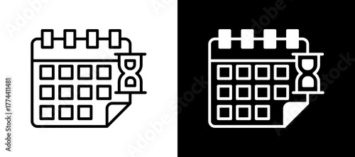 Schedule linemixed icon