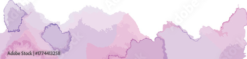 Abstract watercolor background delicate pastel shades of purple and pink perfect for feminine design