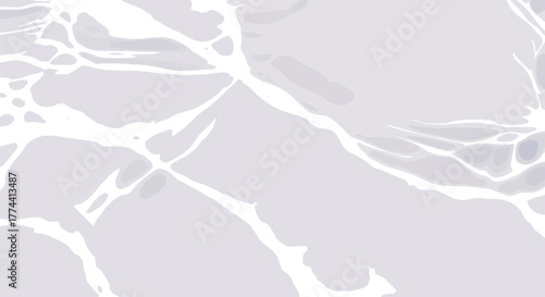 Abstract white marble texture modern background with light gray veins elegant pattern