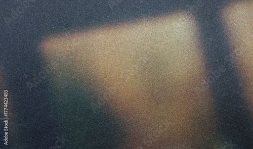 Tableau sur toile Distressed film grain texture with heavy noise background, light leaks texture p