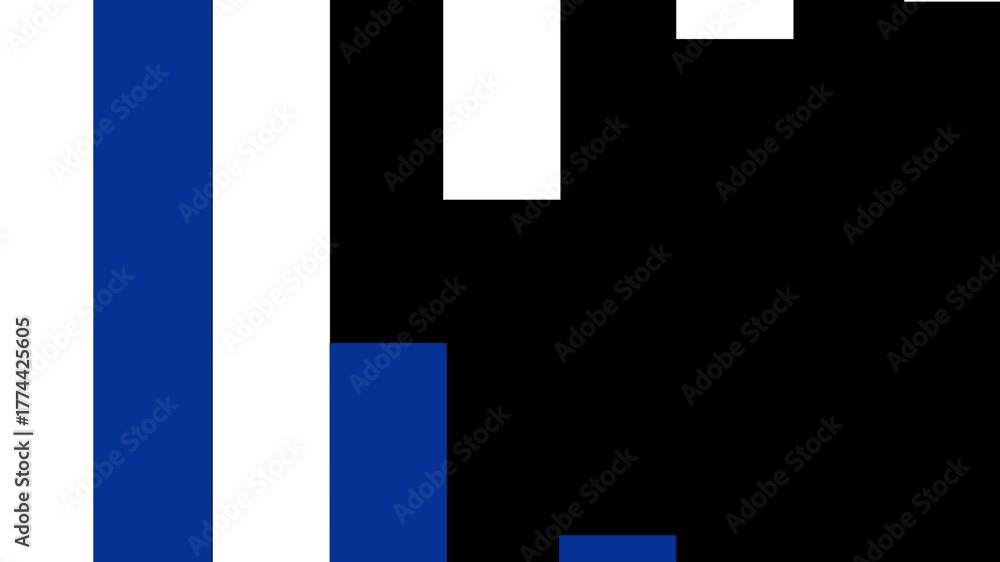 Blue white transition moves to close