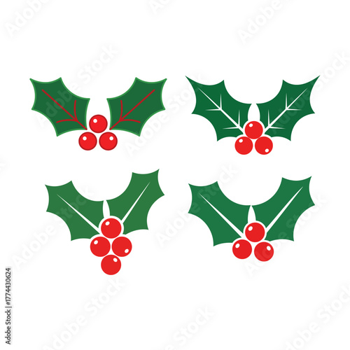 Warm Christmas candle vector icons with glowing flame. Flat minimalist EPS isolated on white, ideal for cozy festive illustration.