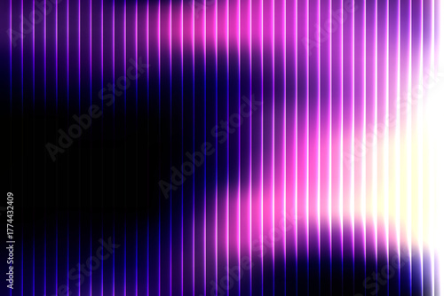 Transparent energy flow — modern holographic texture for technology-inspired digital graphics.