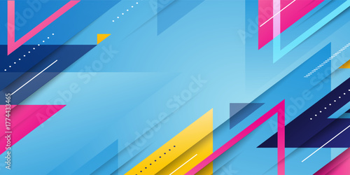 Gradient geometric background vector design in eps 10