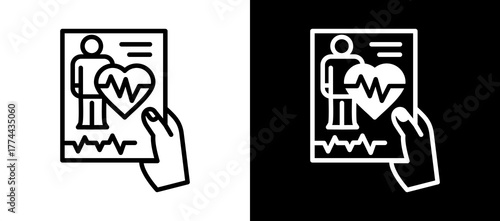Patient Monitoring linemixed icon