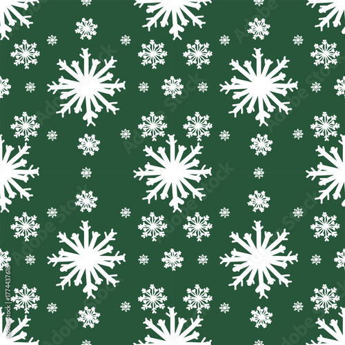 Christmas pattern seamless vector illustration 