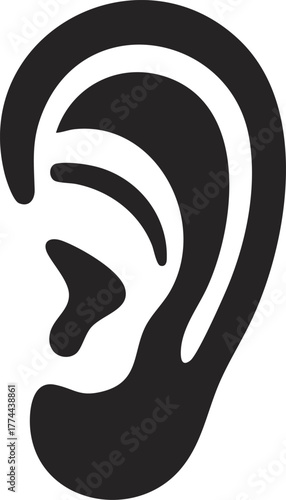 Ear - Vector Illustration