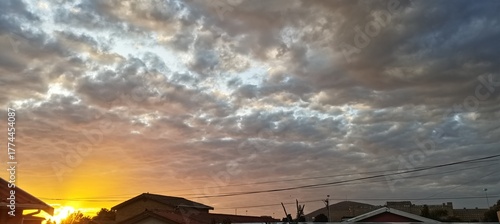 Foto time lapse clouds