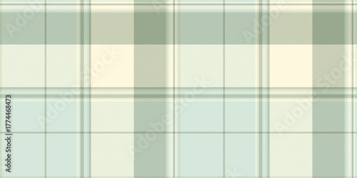 Layout pattern check fabric, net texture vector plaid. Gingham seamless background tartan textile in white and cornsilk colors.