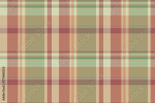 Twill texture pattern check, upscale background fabric plaid. Thin seamless vector textile tartan in pastel and light colors.