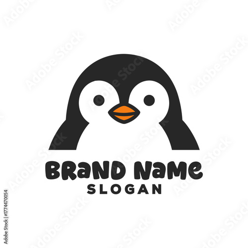 Penguin brand logo with playful typography