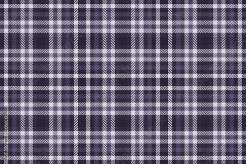 Towel vector background textile, complexity fabric texture check. Dimensional pattern tartan plaid seamless in dark and white colors.