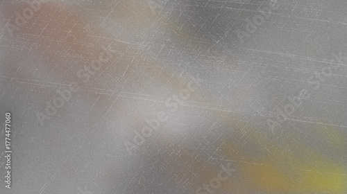 Scratched Brushed Metal Surface with Subtle Color Hues texture